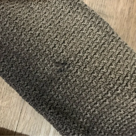 Carbon 2 Cobalt Sweater Mens XL Full Zip Hoodie Think Chunky Jacket Brown - Picture 2 of 7